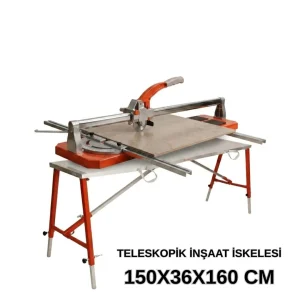 MİDİLLİ Teleskopik İnşaat İskelesi - 36 CM En Serisi (160 CM Uzunluk)