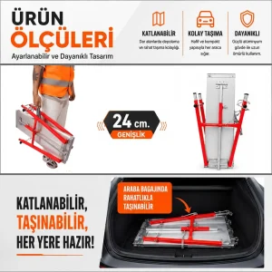 24 CM En Serisi (100 CM Uzunluk)
